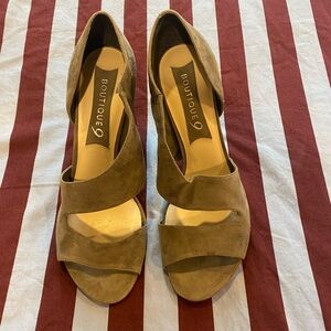 Boutique 9 Suede Leather Heels